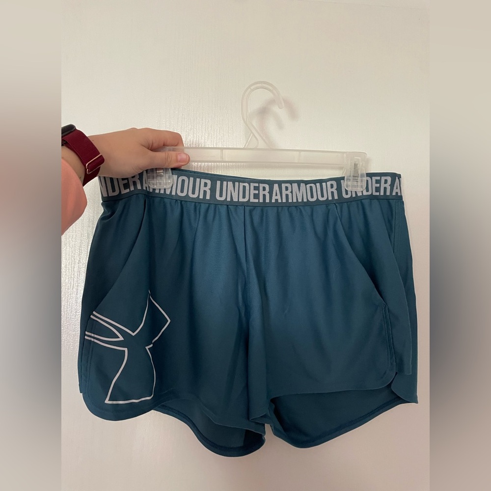 Under Armour Blue Athletic Shorts
